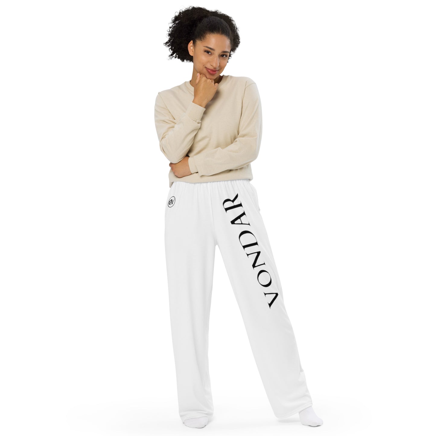 Vondar-Hose mit weiten Beinen