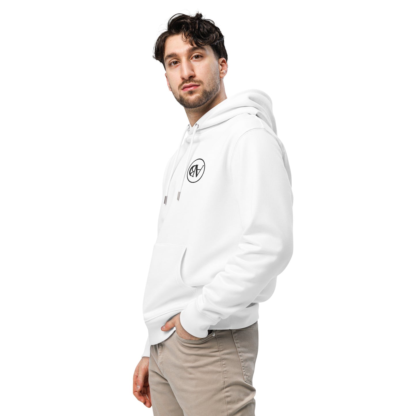Classic White Vondar-Kapuzenpullover