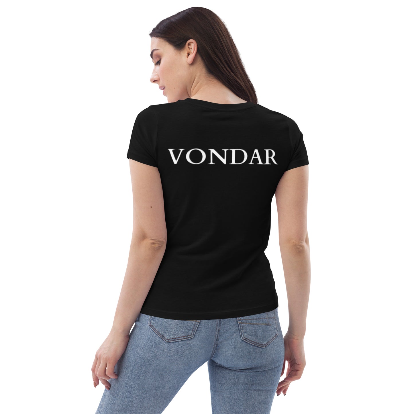 Enganliegendes Vondar-T-Shirt für Damen