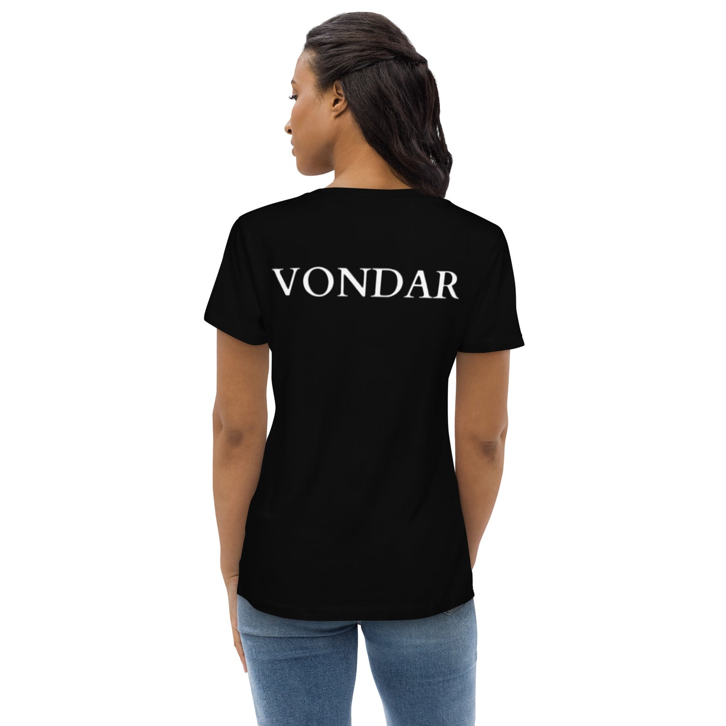 Enganliegendes Vondar-T-Shirt für Damen